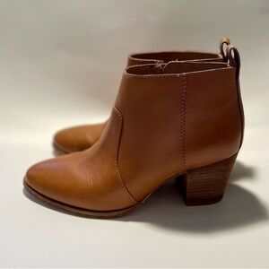 Madewell the brenner boot in English saddle leather